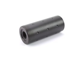 Metal silencer 85 x 35mm - black [Well]