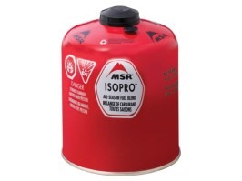 Bidon de gaz ISOPRO 450g pour réchaud à gaz [MSR]