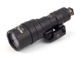 Taktická svítilna M300B Mini Scout LED s RIS montáží na zbraň - černá [Night Evolution]