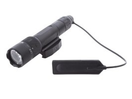 WMX200 Tactical LED Flashlight (Strobe / IR) with RIS Mount - Black [Night Evolution]