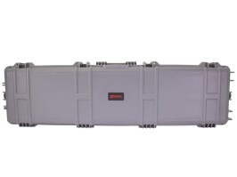 Kufr na dlouhé zbraně XL 130x32x12,5cm (Wave) - šedý [Nuprol]