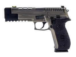 Airsoft GBB pistol VP26X, Brushed aluminum [Vorsk]