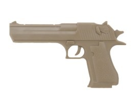 PVC 3D nášivka ve tvaru pistole Desert Eagle - TAN [Imperator Tactical]