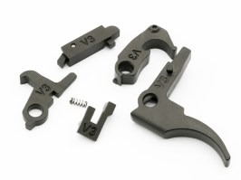 Steel trigger assembly for WE V3 GBB SCAR L [RA-Tech]