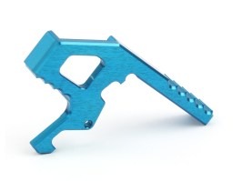 CNC Extended Charging Handle M4, type A - Blue [RetroArms]