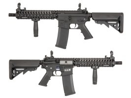 Rifle de airsoft Daniel Defense® MK18 SA-E19 EDGE™ Carbine Replica - negro [Specna Arms]