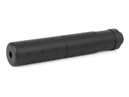 Silenciador de aluminio 278, 195 x 34 mm para réplicas de airsoft [Shooter]