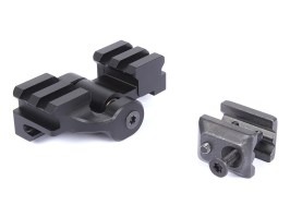 Reversible dual CNC icatinny hinge for TAC-41 [Silverback]