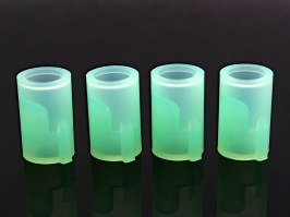 Set of 4pcs flat hop-up rubber 60° for TAC-41 GBB - green [Silverback]