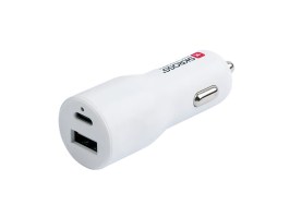 USB car charger DC27C, USB-A/C, Power Delivery 20W [SKROSS]