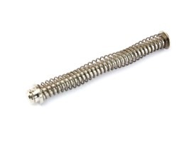 Enhanced recoil spring with guide for WE 17, 18, 34, 35 - silver [SLONG Airsoft]