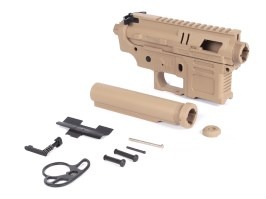 Kompletní nylonové tělo M4 s tubusem pažby - TAN [SLONG Airsoft]