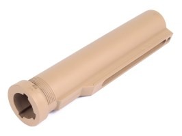 Nylonový tubus výsuvné pažby pro zbraně M4 - TAN [SLONG Airsoft]