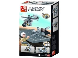 Stavebnice ARMY Creator M38-B0537H Army drony 3v1 [Sluban]