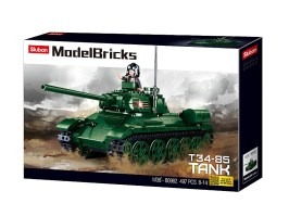ARMY Model Bricks M38-B0982 Tank T34-85 [Sluban]
