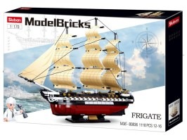 Stavebnice Model Bricks M38-B0836 USS Frigate 1:170 [Sluban]