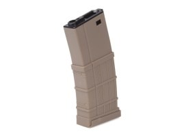300 rds Lancer style Hi-Cap polymer magazine for M4 - DE [Snow Wolf]