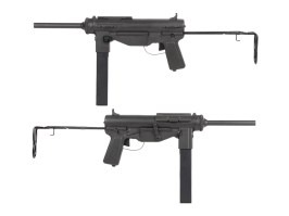 Airsoftový samopal M3 Grease gun, celokov, el.blowback (SW-06-01) [Snow Wolf]