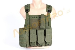 Plate carrier harness vest - olive [A.C.M.]