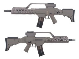 Airsoft rifle SA-G10V EBB KeyMod replica with the scope, TAN [Specna Arms]