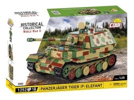 Stavebnice WW II Panzerjager Tiger (P) Elefant (1:28) [Cobi]