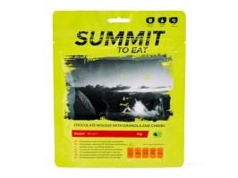 Čokoládová pěna s Granolou a třešněmi [Summit To Eat]