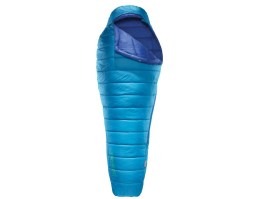 Syntetický spacák SPACE COWBOY 45F/7C Long - modrý [Therm-a-Rest]