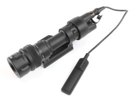 M952 LED Tactical Flashlight with the QD RIS gun mount - black [Target One]