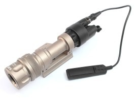 Taktická svítilna M952V LED s RIS montáží na zbraň - DE (písková) [Target One]