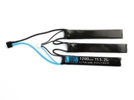 Batterie Li-Po 11,1V 1200mAh 25C - CQB avec le Dean [TITAN]