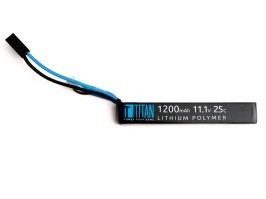 Batterie Li-Po 11,1V 1200mAh 25C - AK Stick with the Tamiya [TITAN]