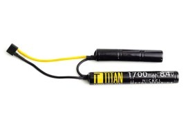 Batterie NiMH 8,4V 1700mAh - Mini CQB avec le doyen [TITAN]