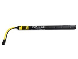 Battery NiMH 9,6V 1700mAh - Mini AK stick with the Tamiya [TITAN]