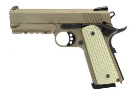 Airsoftová pistole Desert Warrior 4.3, plyn blowback (GBB) [Tokyo Marui]