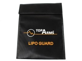 Safety fireproof bag for Li-Pol / Li-Ion battery charging, 18x23 cm [TopArms]