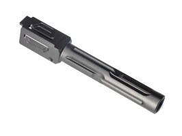 CNC fixní vnější hlaveň pro Umarex/VFC G 17 Gen.5, +11mm závit - černá [TTI AIRSOFT]