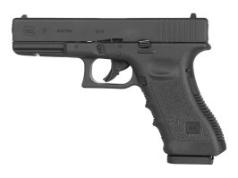 Airsoft pistol Glock 17 Gen.3, metal slide, CO2 blowback - black [UMAREX]