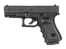 Airsoftová pistole Glock 19 Gen.3, kovový závěr, CO2, GNB - černá [UMAREX]