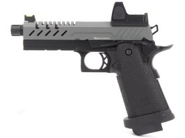 Pistolet Airsoft GBB Hi-Capa 4.3 Red Dot, glissière grise [Vorsk]