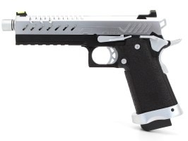Pistola de airsoft GBB Hi-Capa 5.1, corredera cromada [Vorsk]