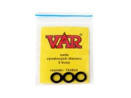 Set of 3 o-rings for VAR gas canister stove [VAR]