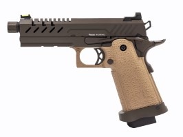 Airsoft GBB pistol Hi-Capa 4.3, Bronze/TAN [Vorsk]