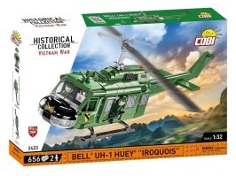 Stavebnice Vietnam War Bell UH-1 Huey Iroquois (1:32) [Cobi]