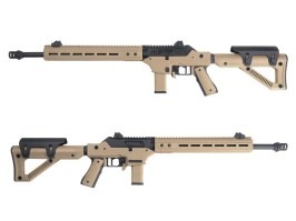 Airsoftová plynová puška VMP-2D GBB (1.9J/450FPS-Semi-Only) - černá/TAN [Vorsk]