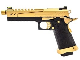Pistolet Airsoft GBB Hi-Capa 5.1S - Glissière or [Vorsk]
