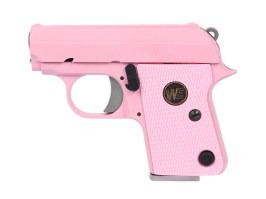 Airsoft pisztoly 1908 .25 ACP (CT25) - fullmetal, blowback - pink [WE]