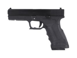 Airsoftová pistole GP1799A - GBB, černý kovový závěr, černý rám [WE]