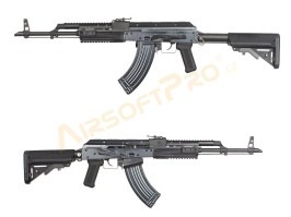 Airsoft rifle AK PMC GBB - full metal, blowback - black [WE]