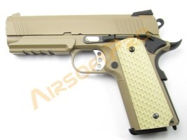 Airsoft pistol Desert Warrior 4.3 OPS, fullmetal, blowback [WE]