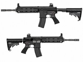 Airsoftová zbraň 416 GBB V3 - celokov, blowback, černá [WE]